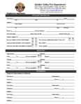 GVFD Employment Application